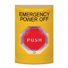 STI SS2209PO-EN S/Station Yellow- Push& Turn octagon Illuminated Emergency Power Off